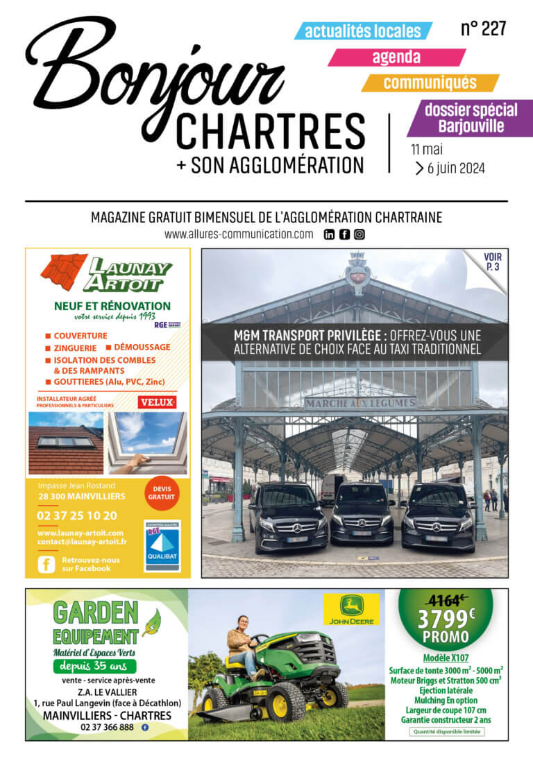 Magazine Bonjour Chartres Mai